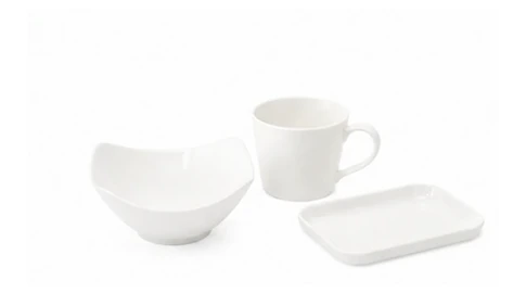 Airline chinaware serving piece