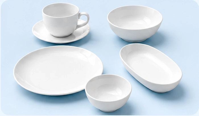 Real airline chinaware product set