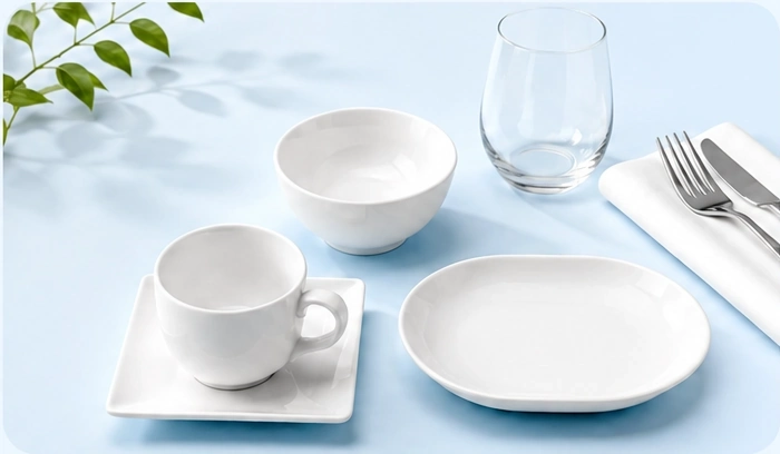 Airline tableware and serviceware